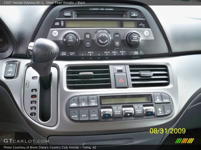 Silver Pearl Metallic / Black 2007 Honda Odyssey EX-L