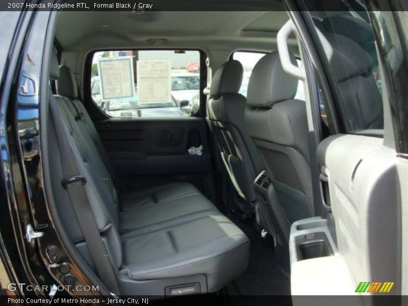 Formal Black / Gray 2007 Honda Ridgeline RTL