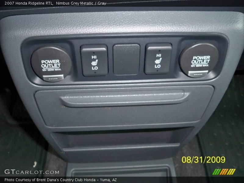 Nimbus Grey Metallic / Gray 2007 Honda Ridgeline RTL