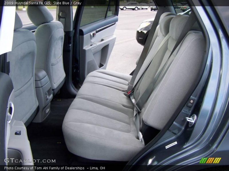 Slate Blue / Gray 2009 Hyundai Santa Fe GLS