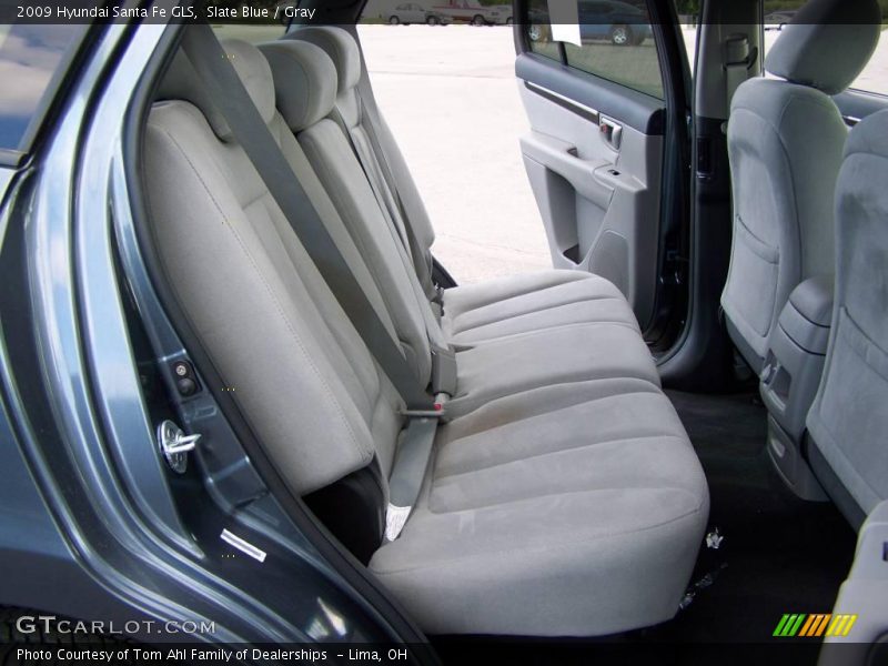 Slate Blue / Gray 2009 Hyundai Santa Fe GLS