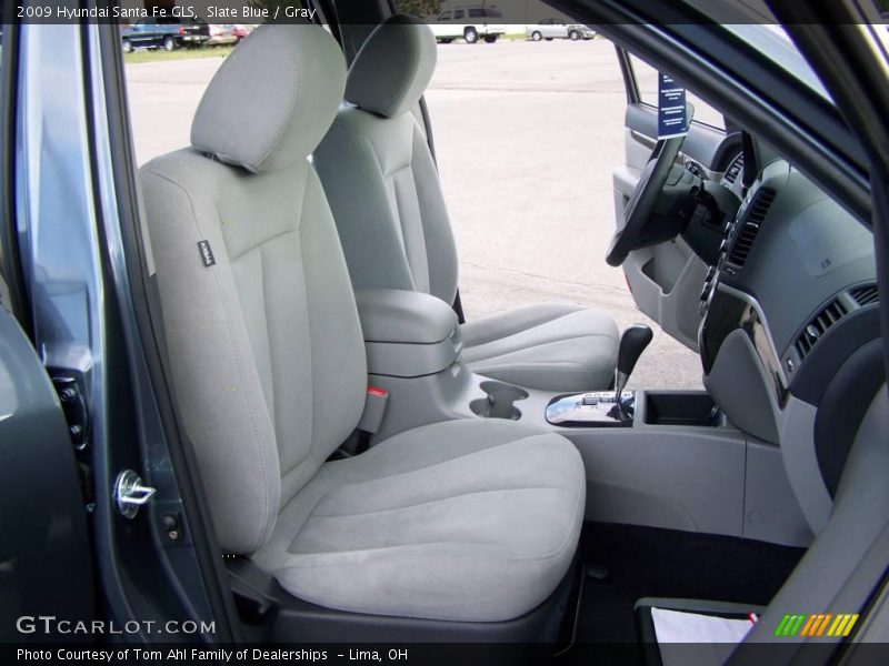 Slate Blue / Gray 2009 Hyundai Santa Fe GLS
