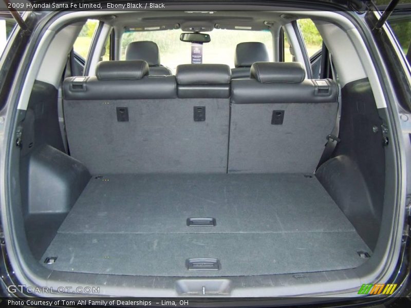 Ebony Black / Black 2009 Hyundai Santa Fe Limited