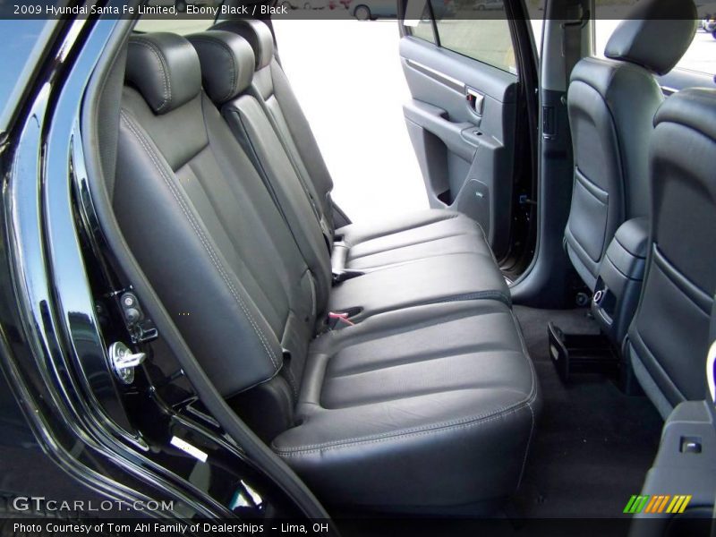 Ebony Black / Black 2009 Hyundai Santa Fe Limited