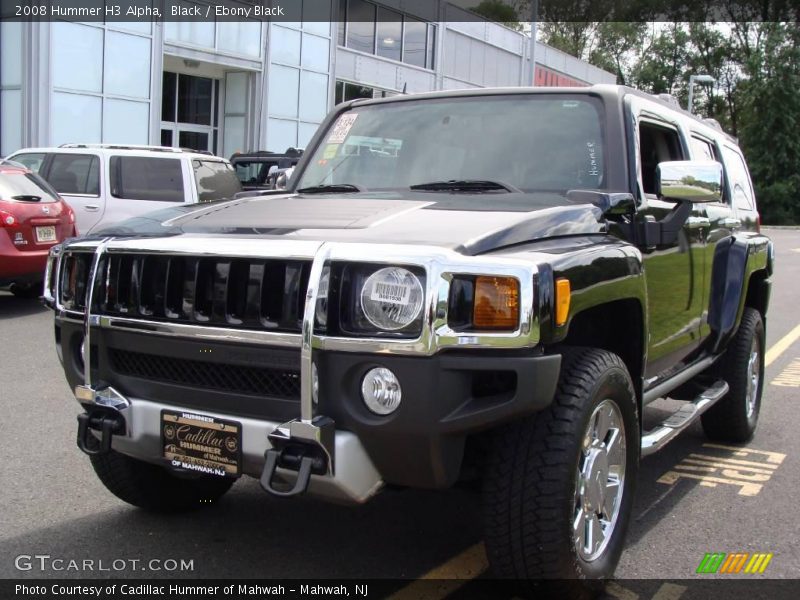 Black / Ebony Black 2008 Hummer H3 Alpha