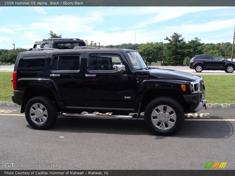 Black / Ebony Black 2008 Hummer H3 Alpha