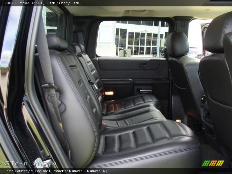 Black / Ebony Black 2007 Hummer H2 SUT