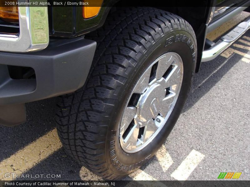 Black / Ebony Black 2008 Hummer H3 Alpha