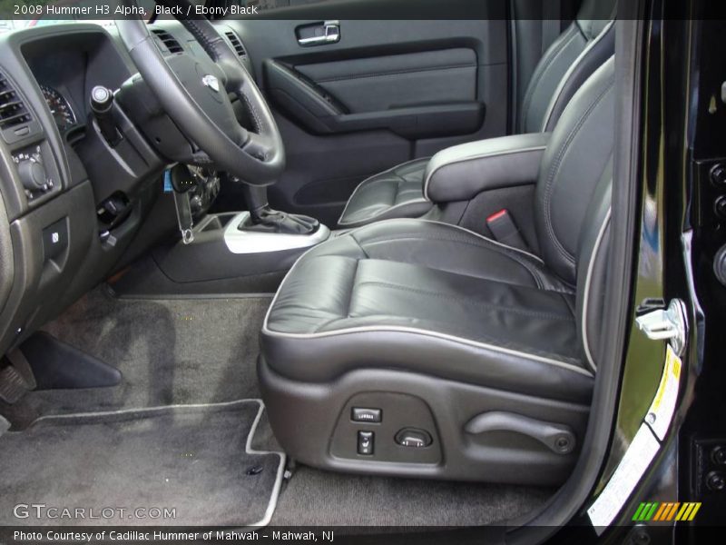 Black / Ebony Black 2008 Hummer H3 Alpha