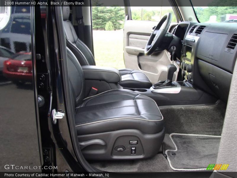 Black / Ebony Black 2008 Hummer H3 Alpha