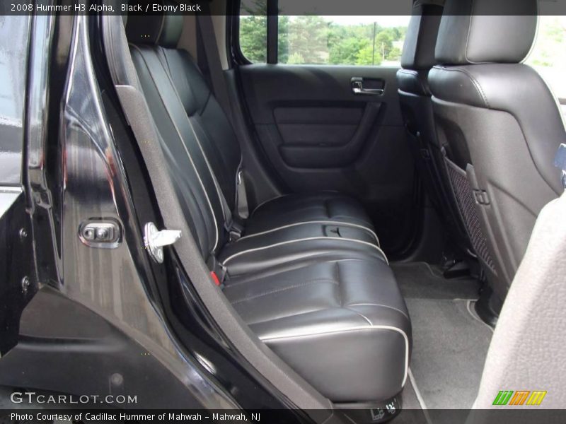 Black / Ebony Black 2008 Hummer H3 Alpha
