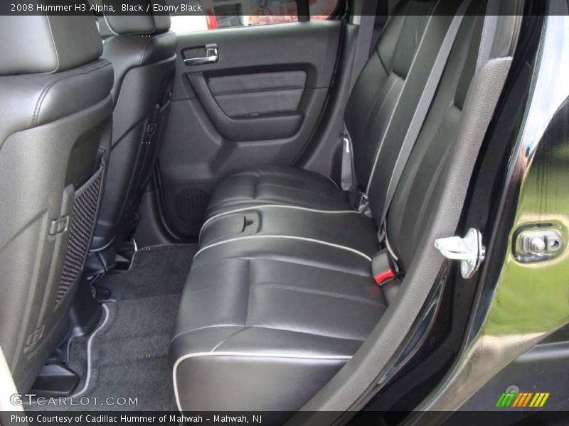 Black / Ebony Black 2008 Hummer H3 Alpha