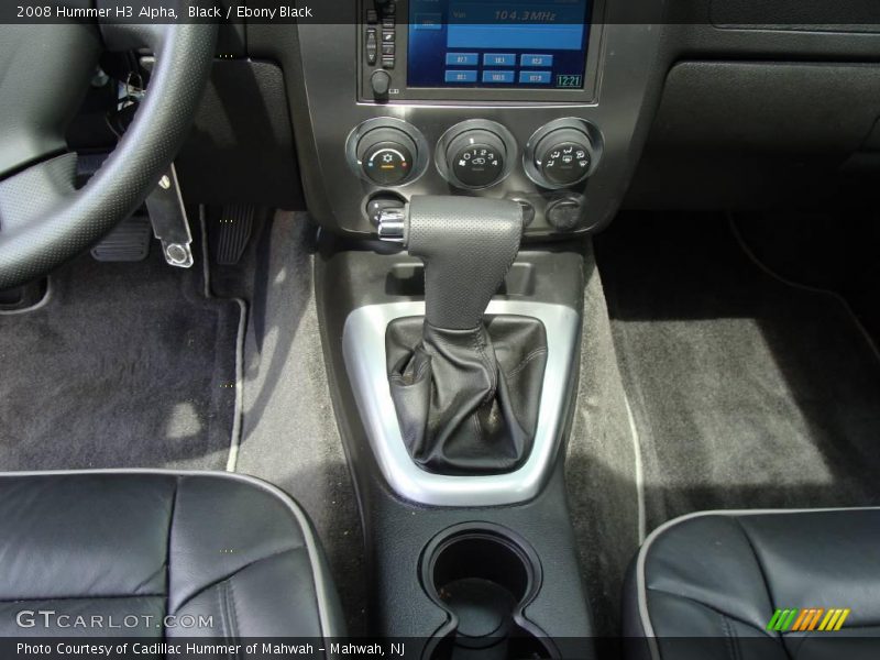 Black / Ebony Black 2008 Hummer H3 Alpha