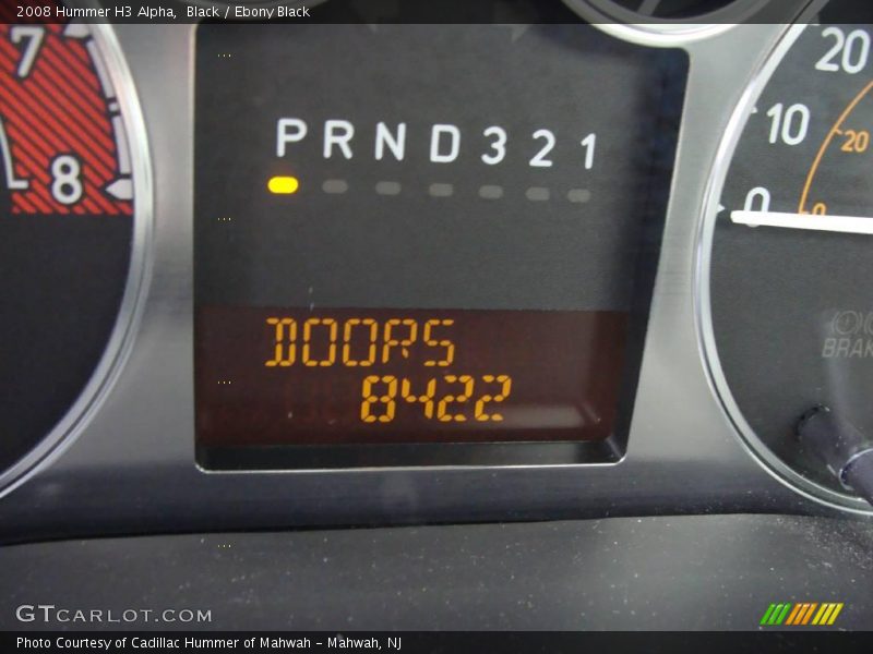 Black / Ebony Black 2008 Hummer H3 Alpha