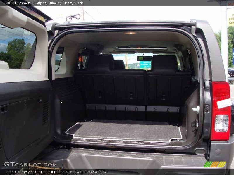 Black / Ebony Black 2008 Hummer H3 Alpha