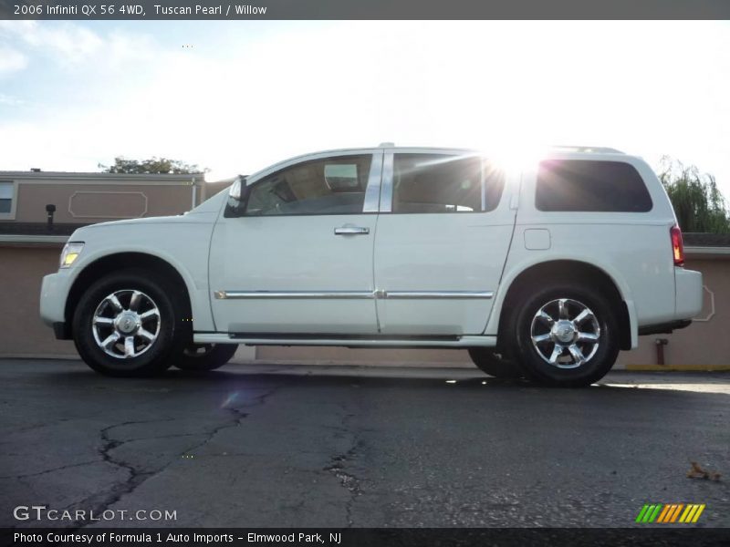 Tuscan Pearl / Willow 2006 Infiniti QX 56 4WD