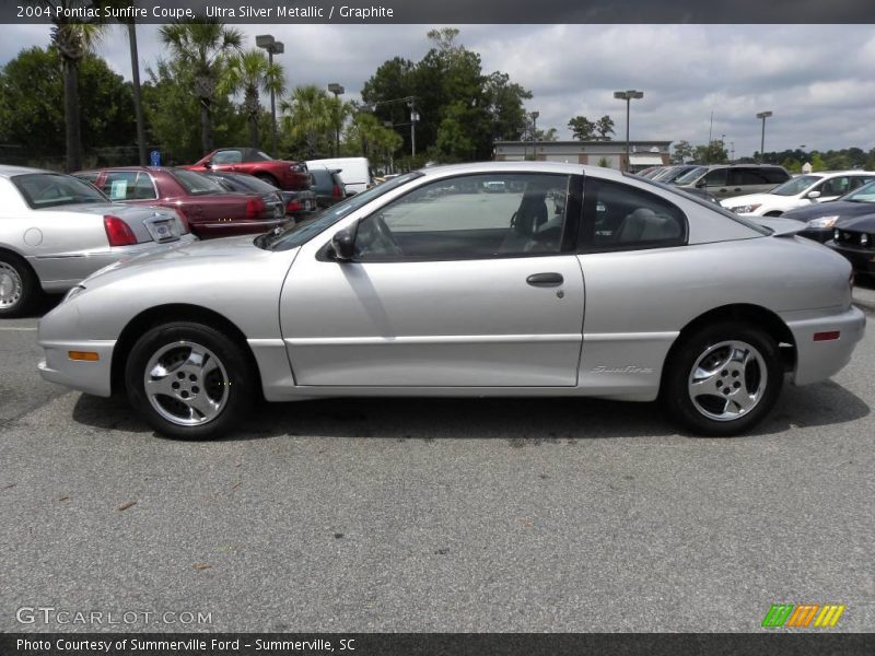 Ultra Silver Metallic / Graphite 2004 Pontiac Sunfire Coupe