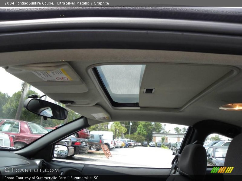 Ultra Silver Metallic / Graphite 2004 Pontiac Sunfire Coupe