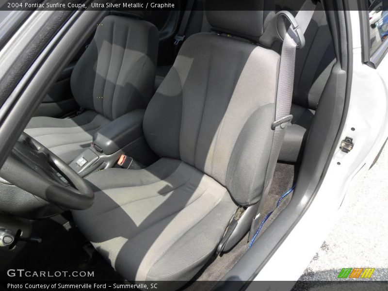 Ultra Silver Metallic / Graphite 2004 Pontiac Sunfire Coupe