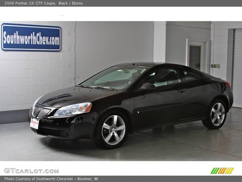 Black / Ebony 2006 Pontiac G6 GTP Coupe