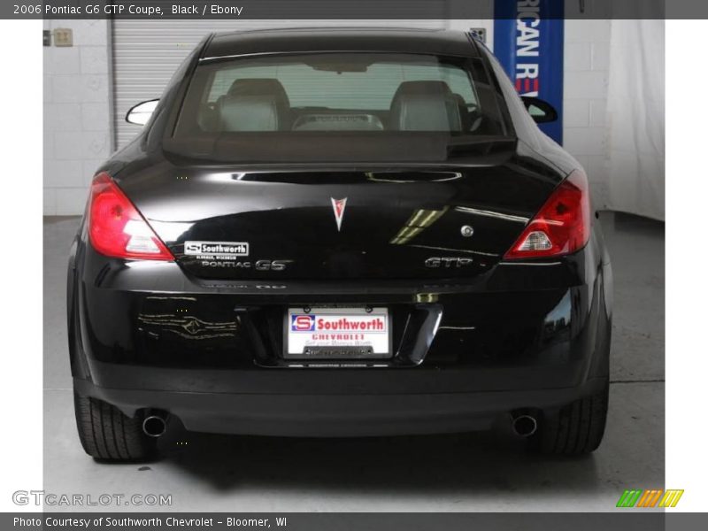 Black / Ebony 2006 Pontiac G6 GTP Coupe