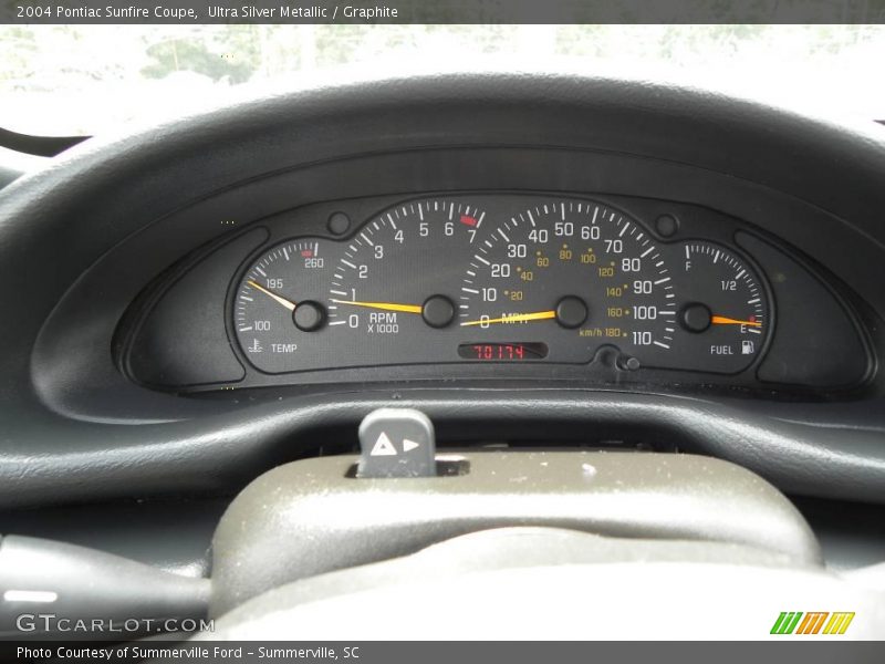 Ultra Silver Metallic / Graphite 2004 Pontiac Sunfire Coupe