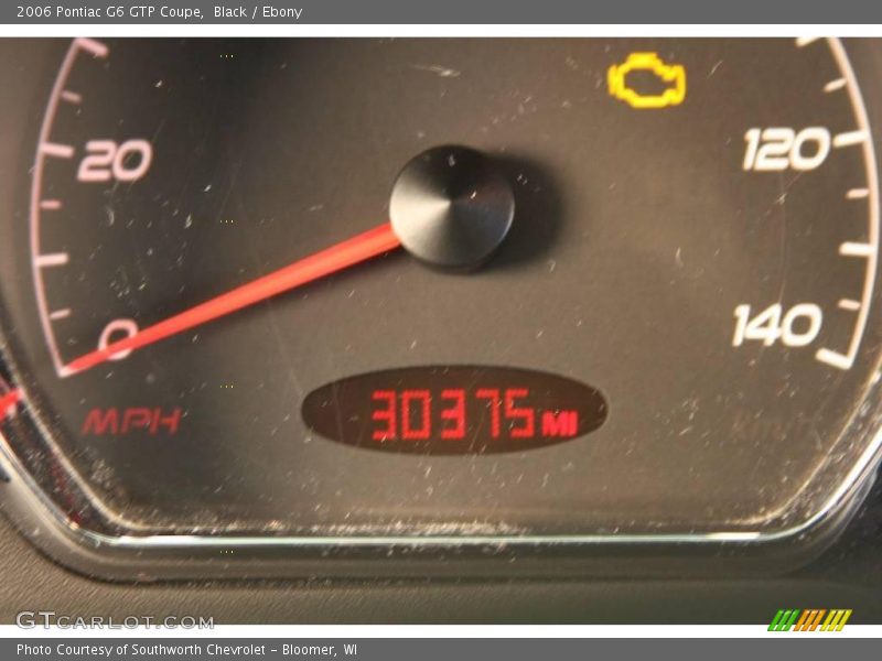 Black / Ebony 2006 Pontiac G6 GTP Coupe