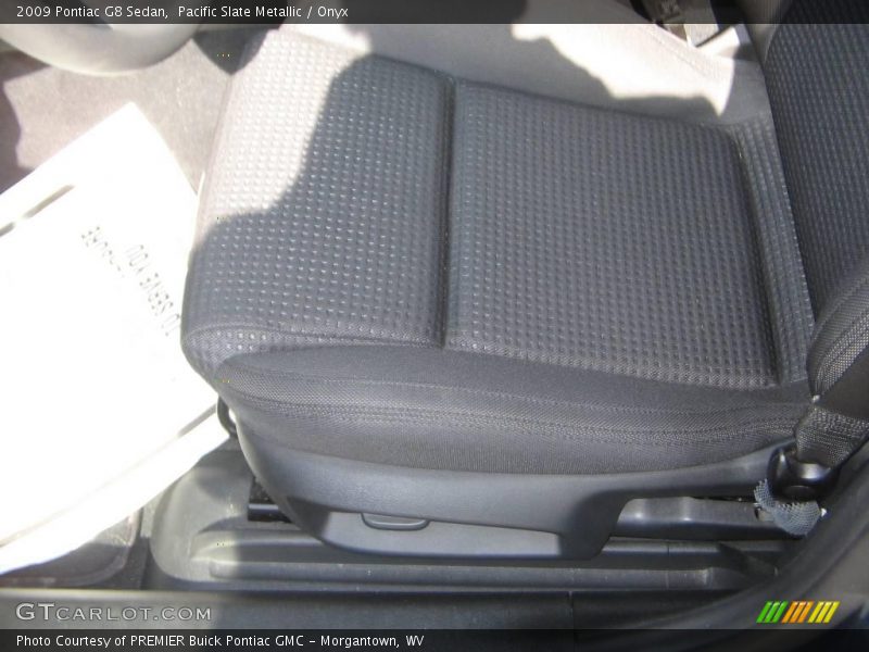 Pacific Slate Metallic / Onyx 2009 Pontiac G8 Sedan