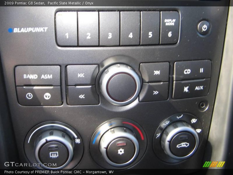 Pacific Slate Metallic / Onyx 2009 Pontiac G8 Sedan