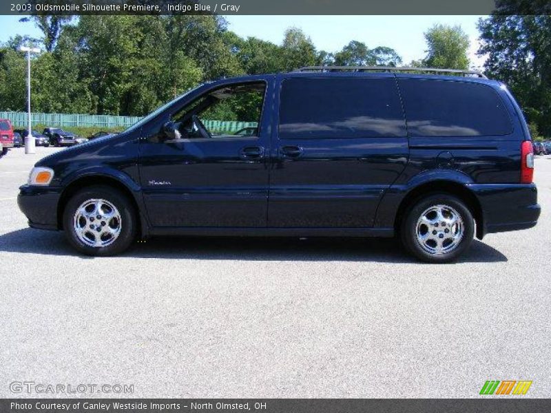 Indigo Blue / Gray 2003 Oldsmobile Silhouette Premiere