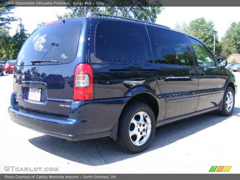 Indigo Blue / Gray 2003 Oldsmobile Silhouette Premiere