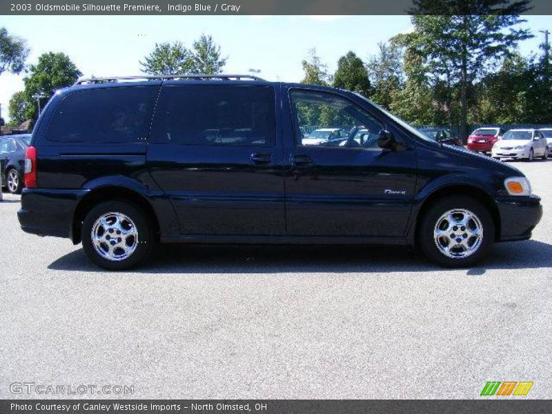 Indigo Blue / Gray 2003 Oldsmobile Silhouette Premiere