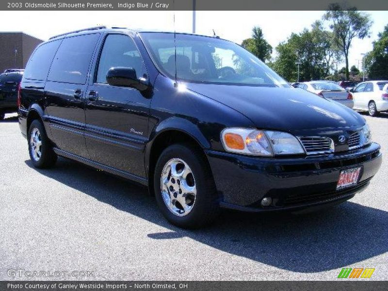 Indigo Blue / Gray 2003 Oldsmobile Silhouette Premiere