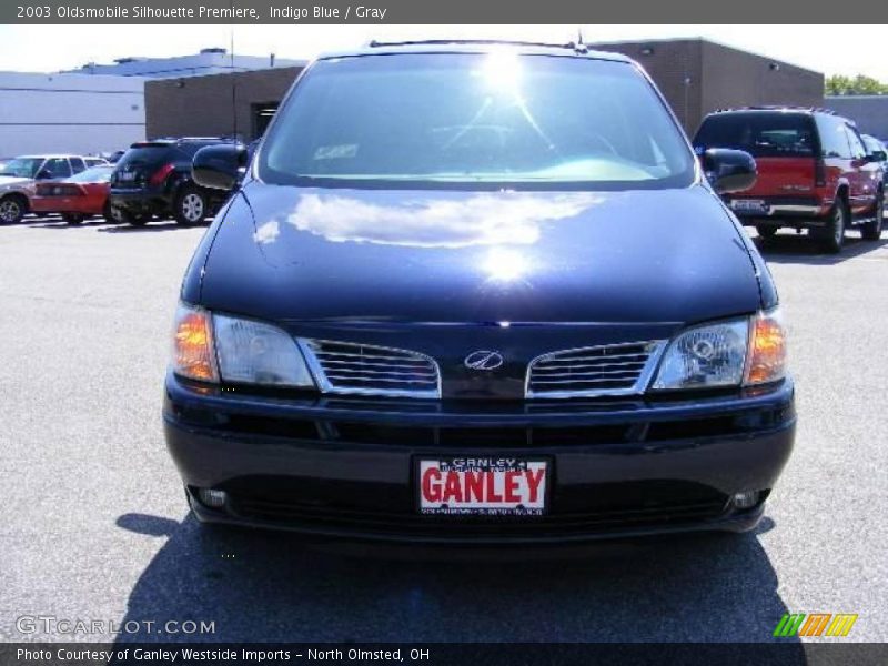 Indigo Blue / Gray 2003 Oldsmobile Silhouette Premiere