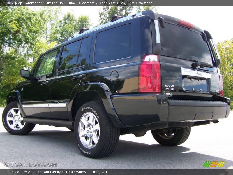 Black Clearcoat / Dark Slate Gray/Light Graystone 2007 Jeep Commander Limited 4x4