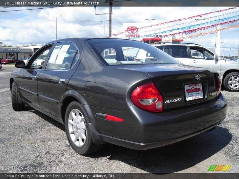 Gray Lustre Metallic / Frost 2001 Nissan Maxima GXE
