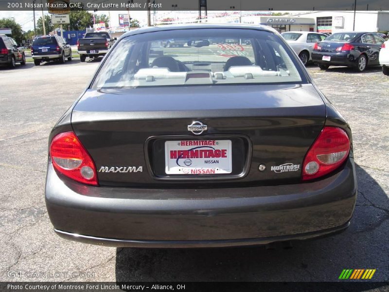 Gray Lustre Metallic / Frost 2001 Nissan Maxima GXE