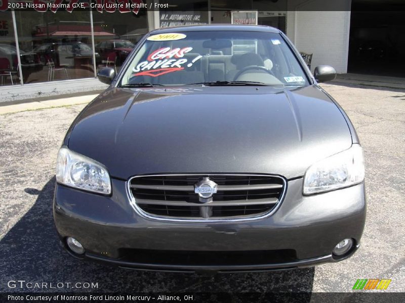 Gray Lustre Metallic / Frost 2001 Nissan Maxima GXE