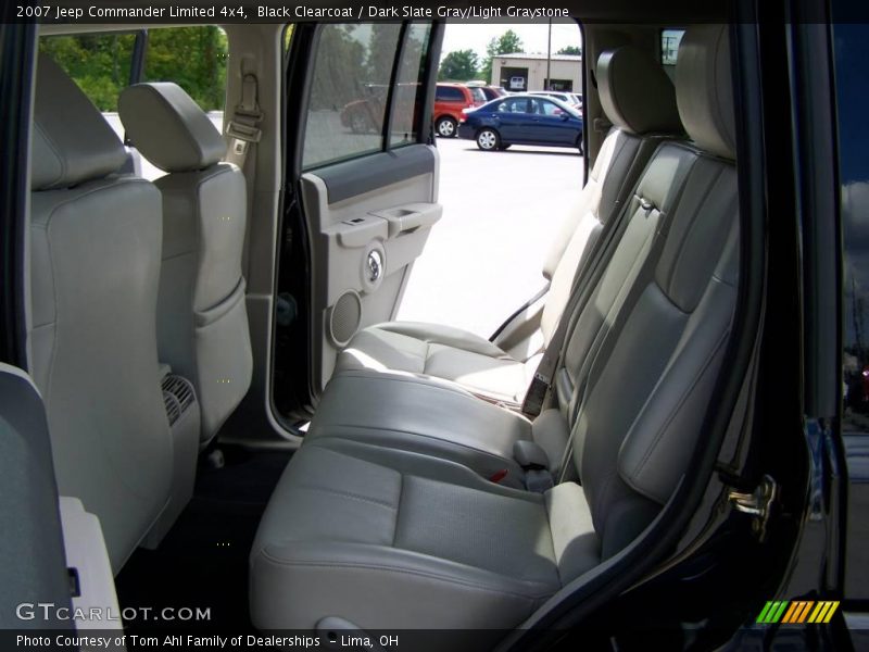 Black Clearcoat / Dark Slate Gray/Light Graystone 2007 Jeep Commander Limited 4x4