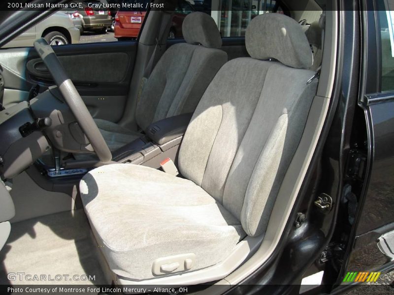 Gray Lustre Metallic / Frost 2001 Nissan Maxima GXE