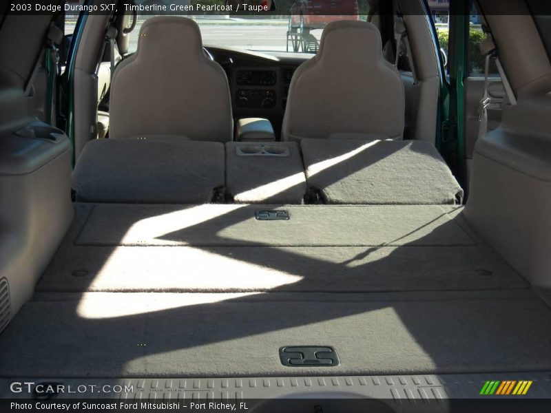 Timberline Green Pearlcoat / Taupe 2003 Dodge Durango SXT