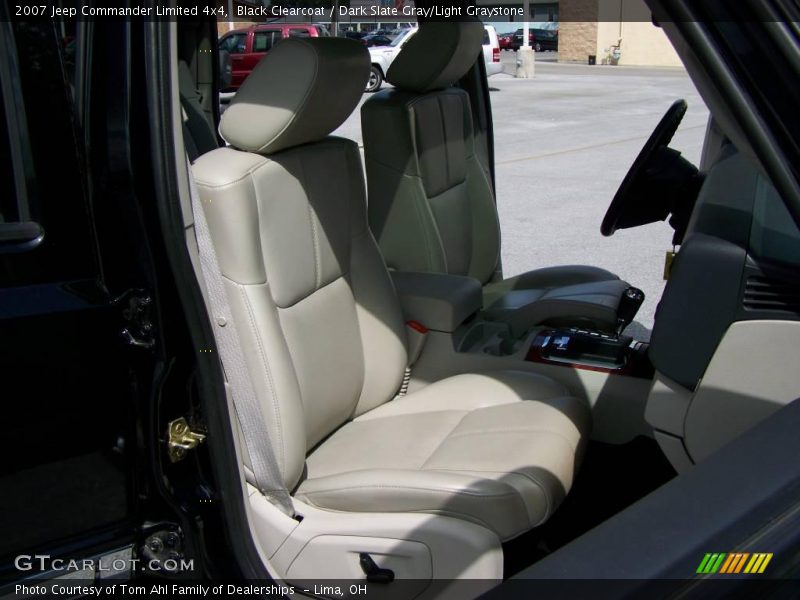 Black Clearcoat / Dark Slate Gray/Light Graystone 2007 Jeep Commander Limited 4x4