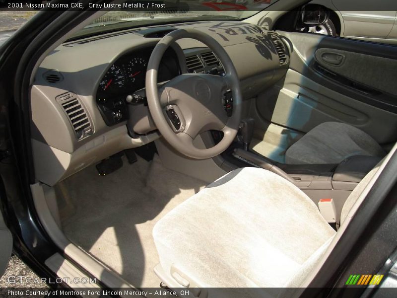 Gray Lustre Metallic / Frost 2001 Nissan Maxima GXE
