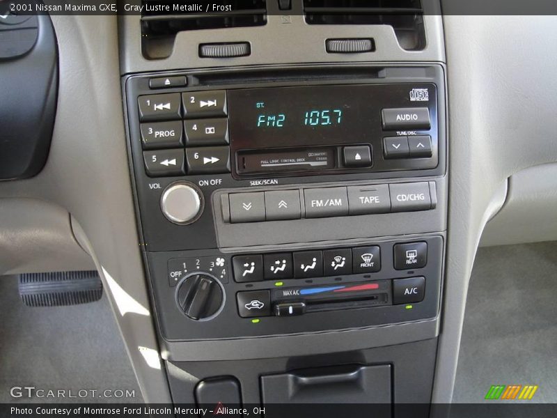Gray Lustre Metallic / Frost 2001 Nissan Maxima GXE