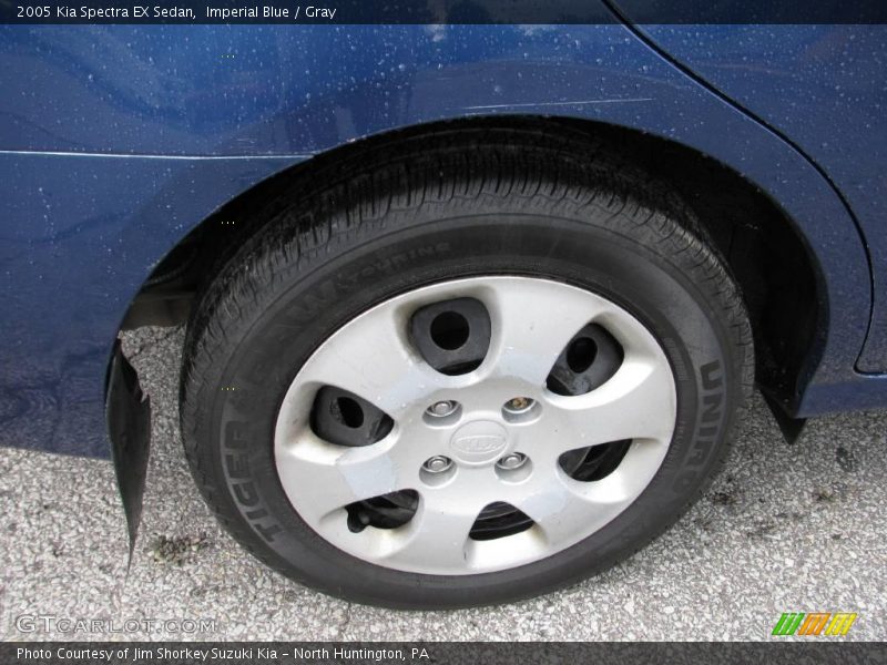 Imperial Blue / Gray 2005 Kia Spectra EX Sedan