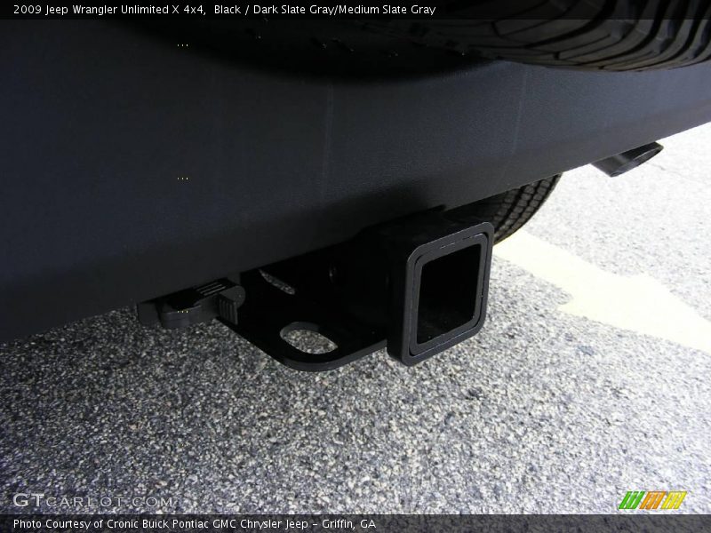 Black / Dark Slate Gray/Medium Slate Gray 2009 Jeep Wrangler Unlimited X 4x4