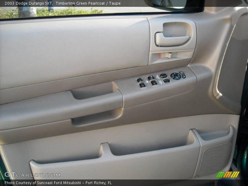 Timberline Green Pearlcoat / Taupe 2003 Dodge Durango SXT