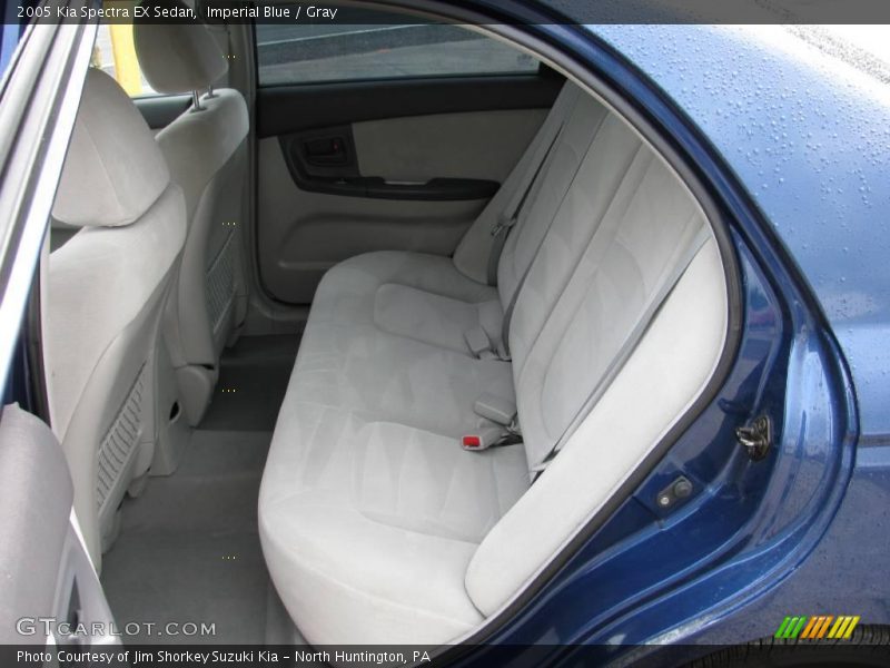 Imperial Blue / Gray 2005 Kia Spectra EX Sedan
