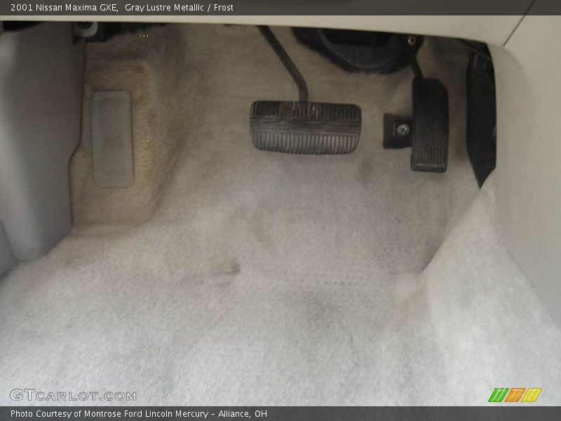 Gray Lustre Metallic / Frost 2001 Nissan Maxima GXE