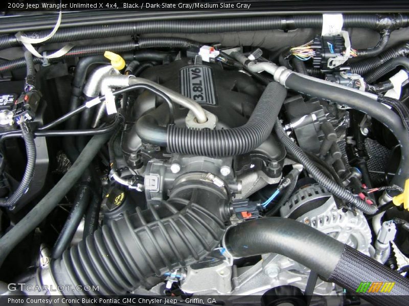 Black / Dark Slate Gray/Medium Slate Gray 2009 Jeep Wrangler Unlimited X 4x4